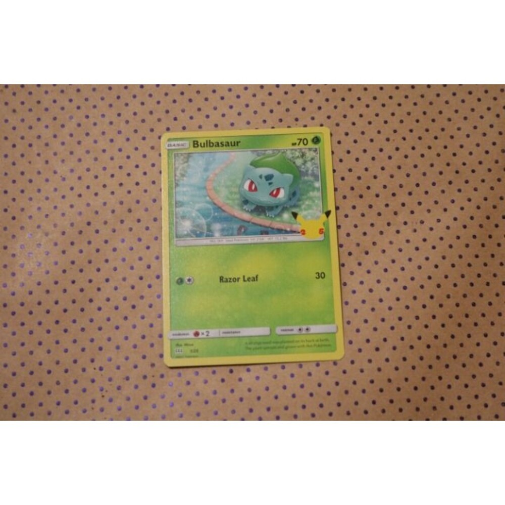 Bulbasaur 1/25 Pokemon Card (2021)